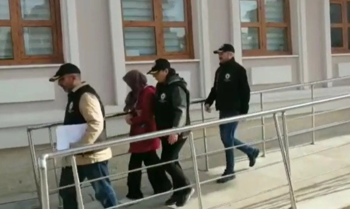 Konya'da husumetli kayınbiraderini otomobile çarpan kadın tutuklandı